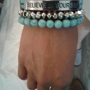 "Believe in Yourself" Personality Bracelets